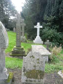 Oblique view of tombs (1) and (2) and their immediate surroundings September 2016